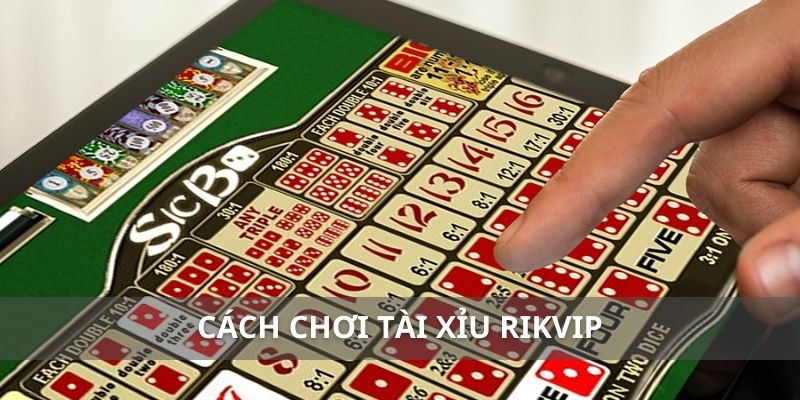 Cách chơi tài xỉu Rikvip