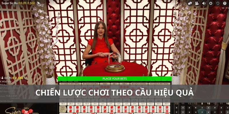 Chiến lược chơi theo bảng cầu tài xỉu